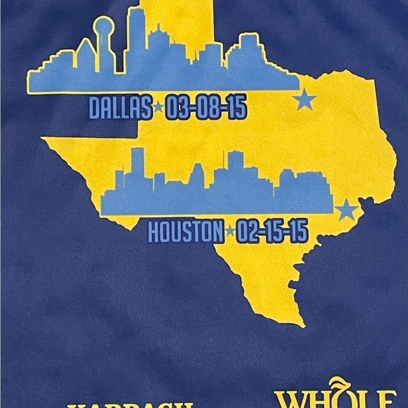 Rhythm and Blues - Dallas 5K Run - Finish Strong Men's Athletic Shirt - Sz XL - Picture 10 of 14